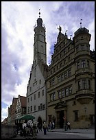 Rathaus. Rothenburg ob der Tauber, Bavaria, Germany