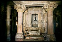 Main hall (mahamandapa), and inner sanctum, Parsvanatha, Eastern Group. Khajuraho, Madhya Pradesh, India