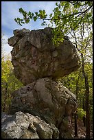Balanced Rock. Hot Springs National Park ( color)