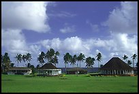 Homes near the ocean in Vailoa. Tutuila, American Samoa ( color)
