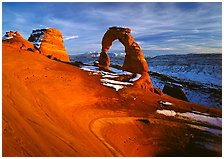 Delicate Arch, Arches National Park, Utah.  ( )