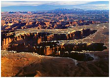 Grand View Point, Canyonlands National Park, Utah.  ( )
