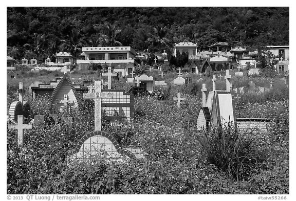 Christian cemetery, Chongde. Taiwan