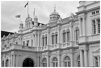 City Hall. George Town, Penang, Malaysia (black and white)