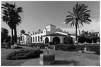 Centro Social, Cívico y Cultural, Ensenada. Baja California, Mexico ( black and white)