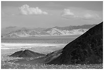 Ibex hills. Death Valley National Park ( black and white)