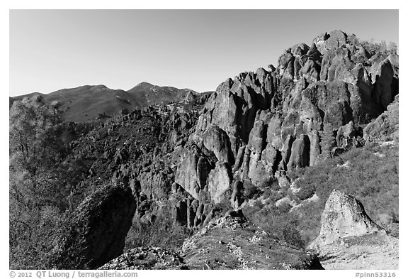 High Peaks. Pinnacles National Park, California, USA.