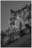 Tower Bridge. Bryce Canyon National Park ( black and white)