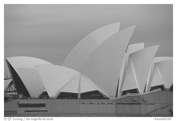 Roof of the Opera house. Sydney, New South Wales, Australia