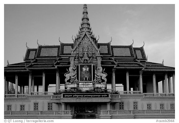 Chan Chhaya Pavilion, Royal palace. Phnom Penh, Cambodia