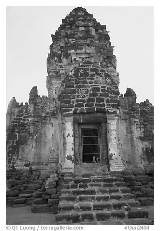 Prang Sam Yot, classic Khmer-Lopburi style hindu temple turned buddhist. Lopburi, Thailand