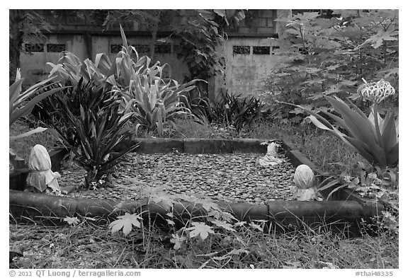 Grave in muslim cemetery, Ko Phi-Phi Don. Krabi Province, Thailand