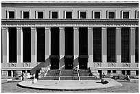 Life Sciences building, University of California. Berkeley, California, USA (black and white)