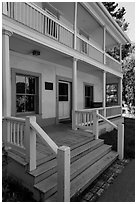 Martinez Adobe, John Muir National Historic Site. Martinez, California, USA ( black and white)