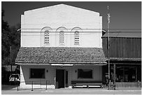 Post Office, Cedarville. California, USA ( black and white)
