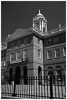 Old Connecticut State House. Hartford, Connecticut, USA (black and white)