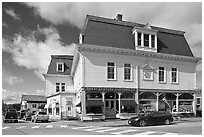Stores, Greenville. Maine, USA ( black and white)