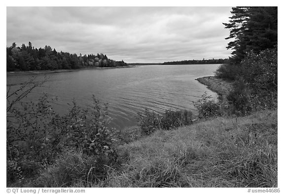 Churchill Lake. Allagash Wilderness Waterway, Maine, USA