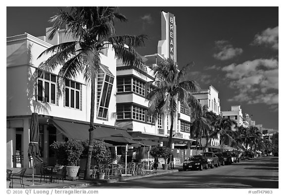 Art Deco District, Miami Beach. Florida, USA