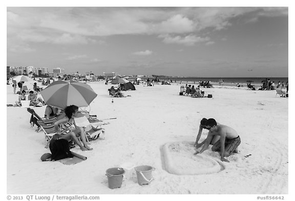 Siesta Beach, Sarasota. Florida, USA
