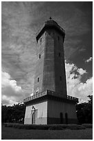 Alhambra Water Tower. Coral Gables, Florida, USA ( black and white)