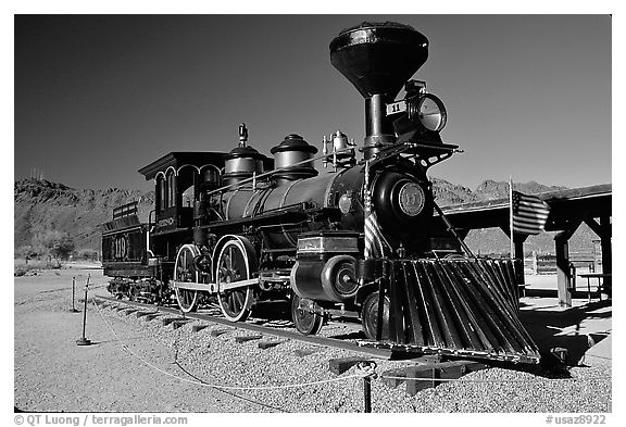 Locomotive, Old Tucson Studios. Tucson, Arizona, USA