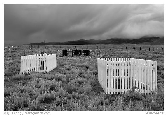 Graveyard, Villa Grove. Colorado, USA