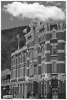 Strater Hotel, Durango. Colorado, USA (black and white)