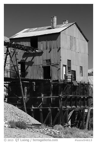 Mining building. Nevada, USA