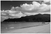 An Hai Beach, Con Son. Con Dao Islands, Vietnam ( black and white)