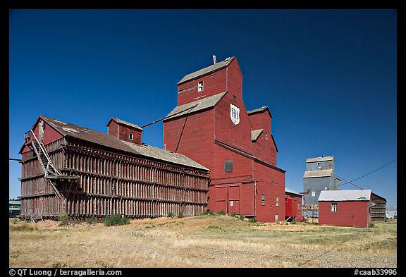 Agricultural buildings. Alberta, Canada