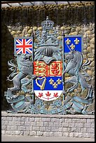 Shield of Canada. Victoria, British Columbia, Canada ( color)