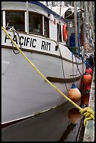 Commercial fishing boat, Uclulet. Vancouver Island, British Columbia, Canada ( color)