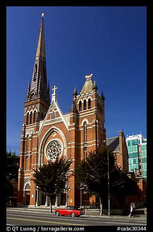 Church. Victoria, British Columbia, Canada (color)