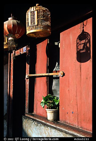 House facade. Lijiang, Yunnan, China