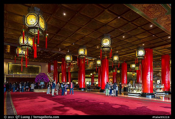 Lobby, Grand Hotel. Taipei, Taiwan