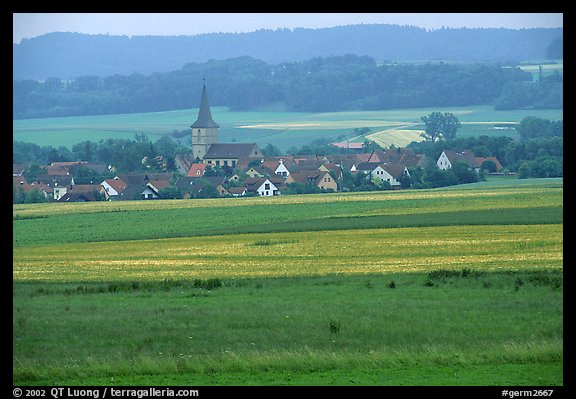Rural village. Bavaria, Germany (color)