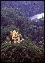 Hohenschwangau, built in 1832 for Maximillien II, King Ludwig's father. Bavaria, Germany