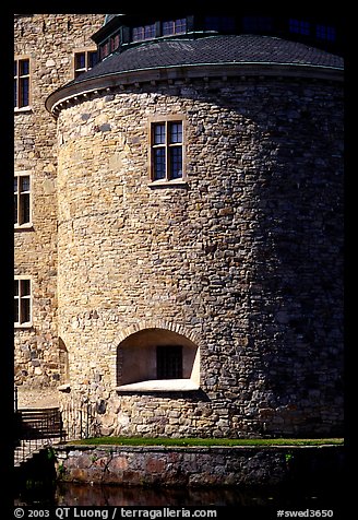 Tower of the Orebro slott, Orebro. Central Sweden