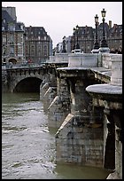The Pont-neuf. Paris, France (color)