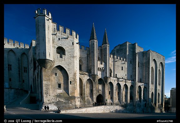 Palace of the Popes. Avignon, Provence, France