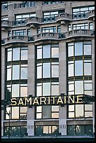 Samaritaine department store facade. Paris, France (color)