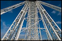 Ferris Wheel (grande roue) structure. Paris, France