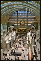 Inside of the Musee d'Orsay. Paris, France ( color)