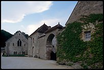 Fontenay Abbey. Burgundy, France (color)