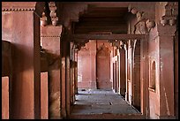 Corridor. Fatehpur Sikri, Uttar Pradesh, India ( color)