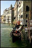 Traghetto crossing. Venice, Veneto, Italy (color)