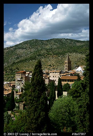 The town. Tivoli, Lazio, Italy (color)