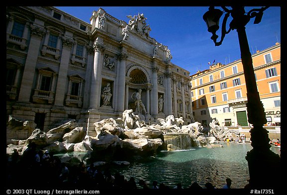 Trevi Fountain. Rome, Lazio, Italy