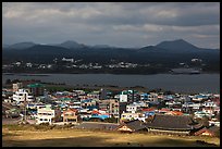 Seongsang-ri village. Jeju Island, South Korea ( color)